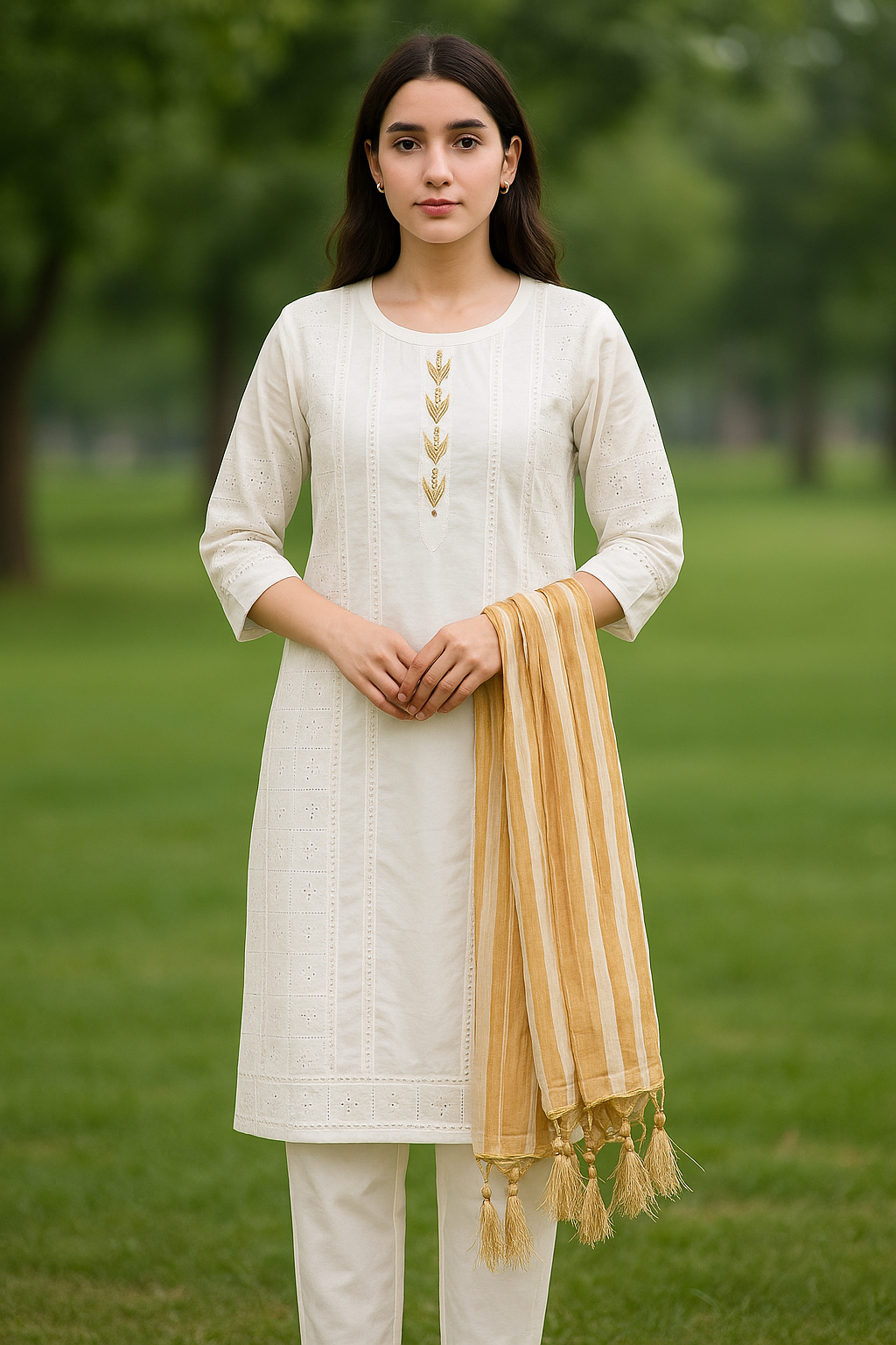 Lawn Stich Embriodred 3(PS) Sethi Brothers